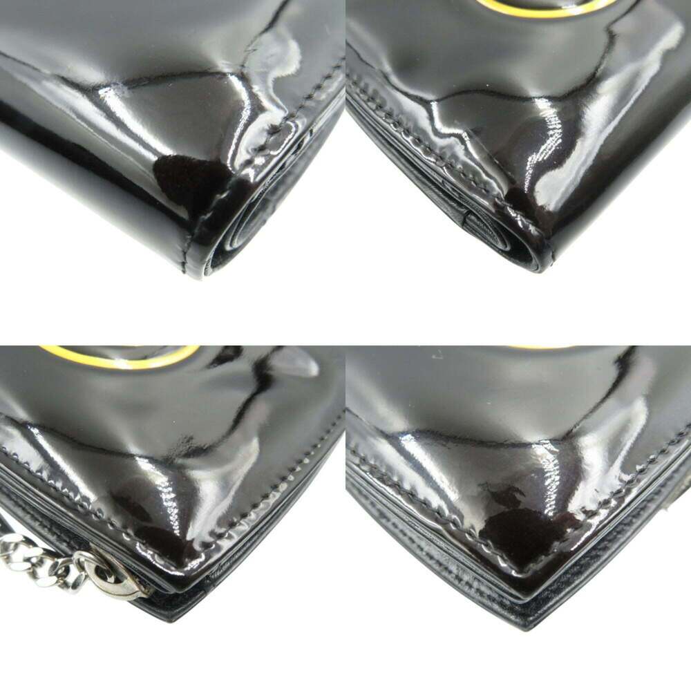 CHANEL Black Leather Logo Wallet - Picture 8 of 8